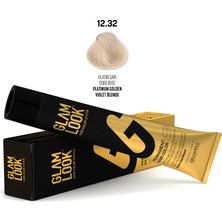 Glam Look Glamlook Hair Color Platınum Golden Vıolet Blonde/Platin Sarı Dore Irize 12.32 100 Ml