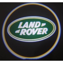 Oto Çizgi Land Rover Pilli Yapıştırmalı Kapı Altı LED Hayalet Logo Mesafe S