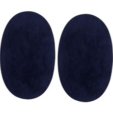 Lotin 6xsew-On Oval Dirsek/diz Yamaları Kordon Kot Pantolon Onarım Zanaat Dikiş Aplike Mavi 6 Adet (Yurt Dışından)