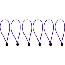 6pcs 15CM Güçlü Dayanıklı Top Bungee Kablosu Muşamba Kanopi Bağları Elastik Kayışlar