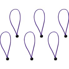 6pcs 15CM Güçlü Dayanıklı Top Bungee Kablosu Muşamba Kanopi Bağları Elastik Kayışlar