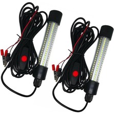 2pcs 12V LED Sualtı Dalgıç Balıkçı Hafif Kalamar Çekme Lambası (Yurt Dışından)