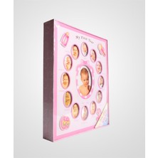 EC Shop Nobbystar 240'LIK 10X15CM. Kız Bebek Pembe Fotoğraf Albümü