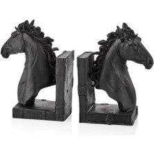 EC Shop Mint Design Decoration Siyah At Kitap Tutucu