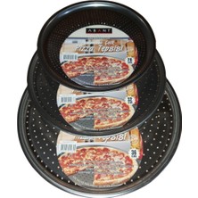 EC Shop Abant Çelik Pizza Tepsi 3'lü
