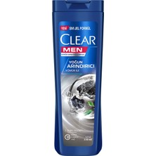 Clear Men Kepeğe Karşı Etkili Şampuan Yoğun Arındırıcı Kömür İle 350 ml