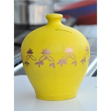 EC Shop Istanbulpazarı Şakagibi Toprak Kumbara Sarı Bakı 56451