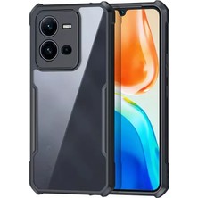 Microcase Vivo V25 / X80 Lite Airbag Serisi Darbeye Dayanıklı Köşe Korumalı Tpu Kılıf - AL3370