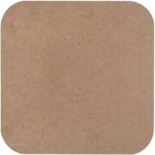 EC Shop Husus Ahşap Supla 12 Adet 3mm Mdf 33X33CM Kare