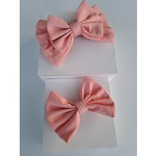 Kalben Accessories 2'li Fiyonk Saç Tokası, Fiyonk Toka, Fiyonk Tasarım Saç Tokası