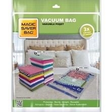 Olgun Home Vakumlu Poşet 5 Adet Jumbo, Vakumlu Hurç, Vacuum BAG,73X130 Hurç