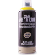 Artdeco Akrilik Sprey Boya 400 Ml. Sarı