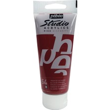 Pebeo Studio Akrilik Boya - Alizarin Crimson - 100ML - N:54