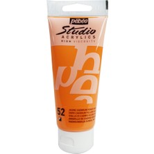 Pebeo Studio Akrilik Boya - Dark Cadmium Yellow - 100ML - N:52