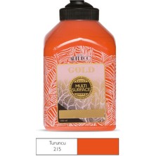 Artdeco Gold Multi Surface Akrilik Boya 500 Ml. 215 Turuncu