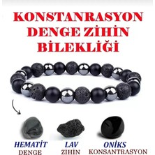 Mudisaat Doğaltaş Denge ve Zihin Unisex Bileklik