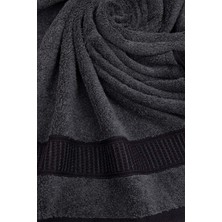 Ecocotton Naia El Yüz Havlusu %100 Organik Pamuk Antrasit 50X90 cm
