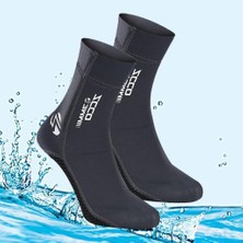 Neopren Dalış Wetsuit Sörf Şnorkelli Çoraplar Gri S (Yurt Dışından)