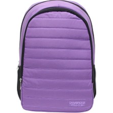 Bin Hediye Cambridge Polo Club Paraşüt Kumaş Sırt Çantası Plcan2028 Mor
