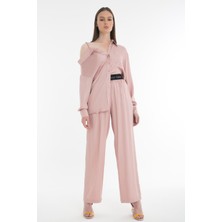 Le Noir Noir İpek Saten Pantolon