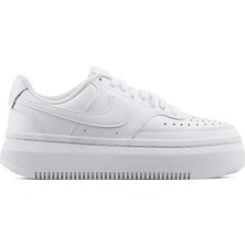 Nike Kalın Taban Air Force DM0113-100 W Court Vision Alta Ltr Unisex Günlük Spor Ayakkabı
