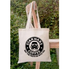 Cemira Starwars Coffee Tote Bez Çanta