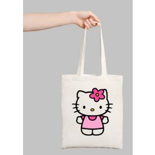 Cemira Hello Kitty Tasarım Bez Çanta