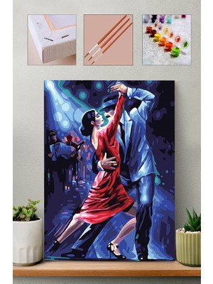 Carmen Sayılarla Boyama Seti Tango 40 x 50 cm