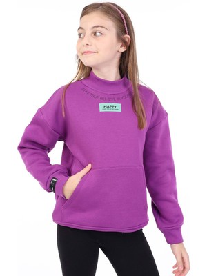 Toontoy Kids Toontoy Kız Çocuk Baskılı Sweatshirt