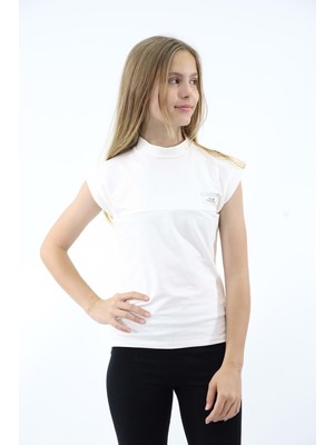 Toontoy Kids Kız Çocuk Okul Tişört10