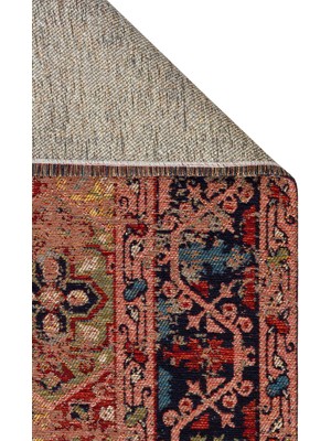 Eko Halı Anadolu Kilim AND01 Multy Antik Desenli Yıkanabilir Hav Vermez Kaymaz Tabanlı Etnik Kilim