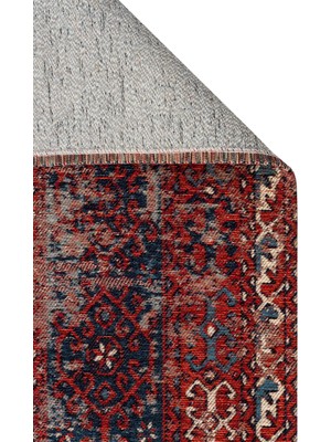 Eko Halı Anadolu Kilim AND02 Multy Antik Desenli Yıkanabilir Hav Vermez Kaymaz Tabanlı Etnik Kilim