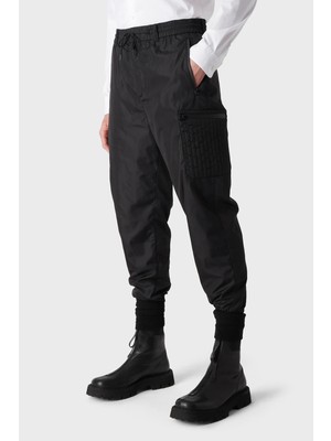 Emporio Armani Regular Fit Belden Bağlamalı Jogger Pantolon Erkek Pantolon 3R1PC2 1nrmz 0999