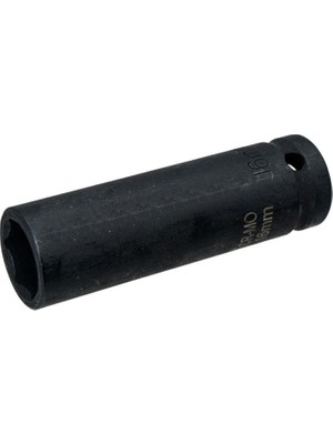 Titi 5550 1/2'' Altı Köşe Havalı Uzun Derin Lokma Anahtar 16 Mm