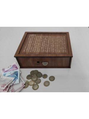 EC Shop Firdevsi Hobi Hedef -10,000TL-PARABOX Kumbara- Kahverengi