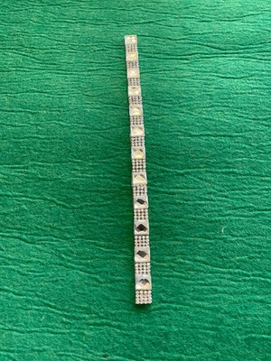 Gönülden Tasarım 25X1 cm Ütü Ile Yapışan Zirkon Taşlı Şerit Tek Tek Keserek Kullanılabilir