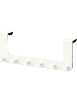 EC Shop Fnf Askı Kapı Arkası Askılık Elbise Askısı 35X13 cm Ikea Kapı Üstü Geçmeli Askı