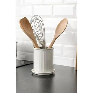 Valvardad Çatal Kaşıklık Mutfak Bıçaklık Bej Boyalı Paslanmaz Çelik 13 cm Valvardad