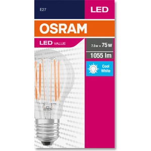 Vintage 75 Watt 1055 Lümen Ampul - Beyaz Işık