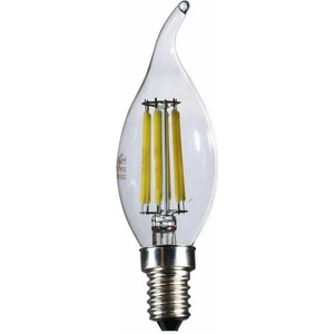 Kıvrık Uç 6W E14 660LM Ampul - 6500K Beyaz Işık