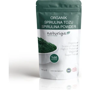 Organik Spirulina Tozu (100GR) Naturiga