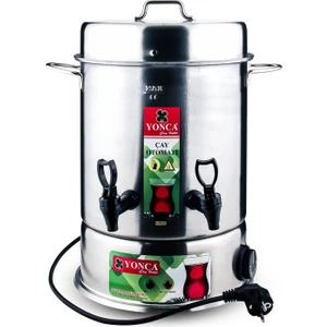 Yonca Çay Otomatı Elektrikli Semaver - 40 Bardak