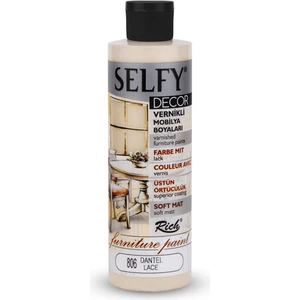 Selfy Decor Vernikli Mobilya Boyası 240 cc 09432 Dantel