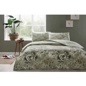 Modaletto Tek Kişilik Nevresim Takımı Hortencia Yeşil