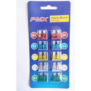 Pmx Yassı Bıçak Sigorta 10,lu Paket 1392