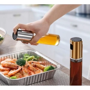 Zeytinyağı, Sirke, Yağ Püskürtücü Yağdanlık 100 ml Cam Yağlık