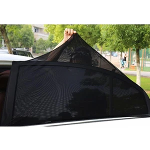 Ankaflex 2'li Oto Yan Cam Perde Güneşlik Örtü