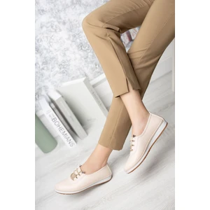 Gimer Ortopedik Pedli Krem Ayakkabı