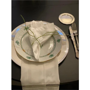 Dekorasyon Garajı Üfleme Cam Peçetelik 6lı