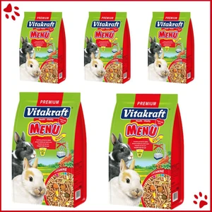 Menü Vital Tavşan Yemi 1000 gr x 5 Adet